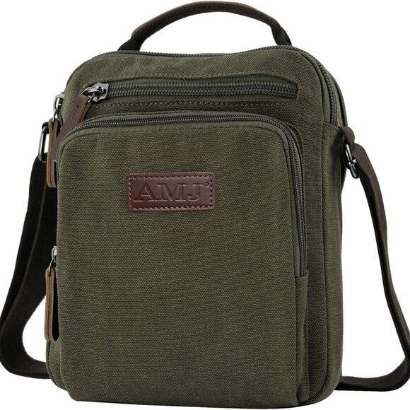 Messenger Bag Crossbody Shoulder Bags Satchel for Men - Picture 1 of 7
